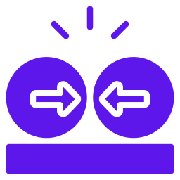 Reduce friction icon